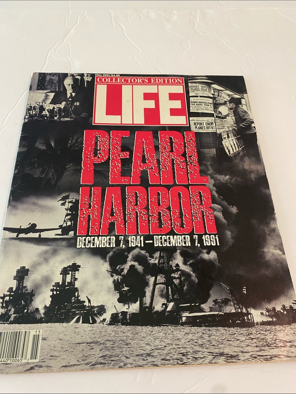 Collector's Edition Pearl Harbor Magazine Fall 1991  - Red & Black